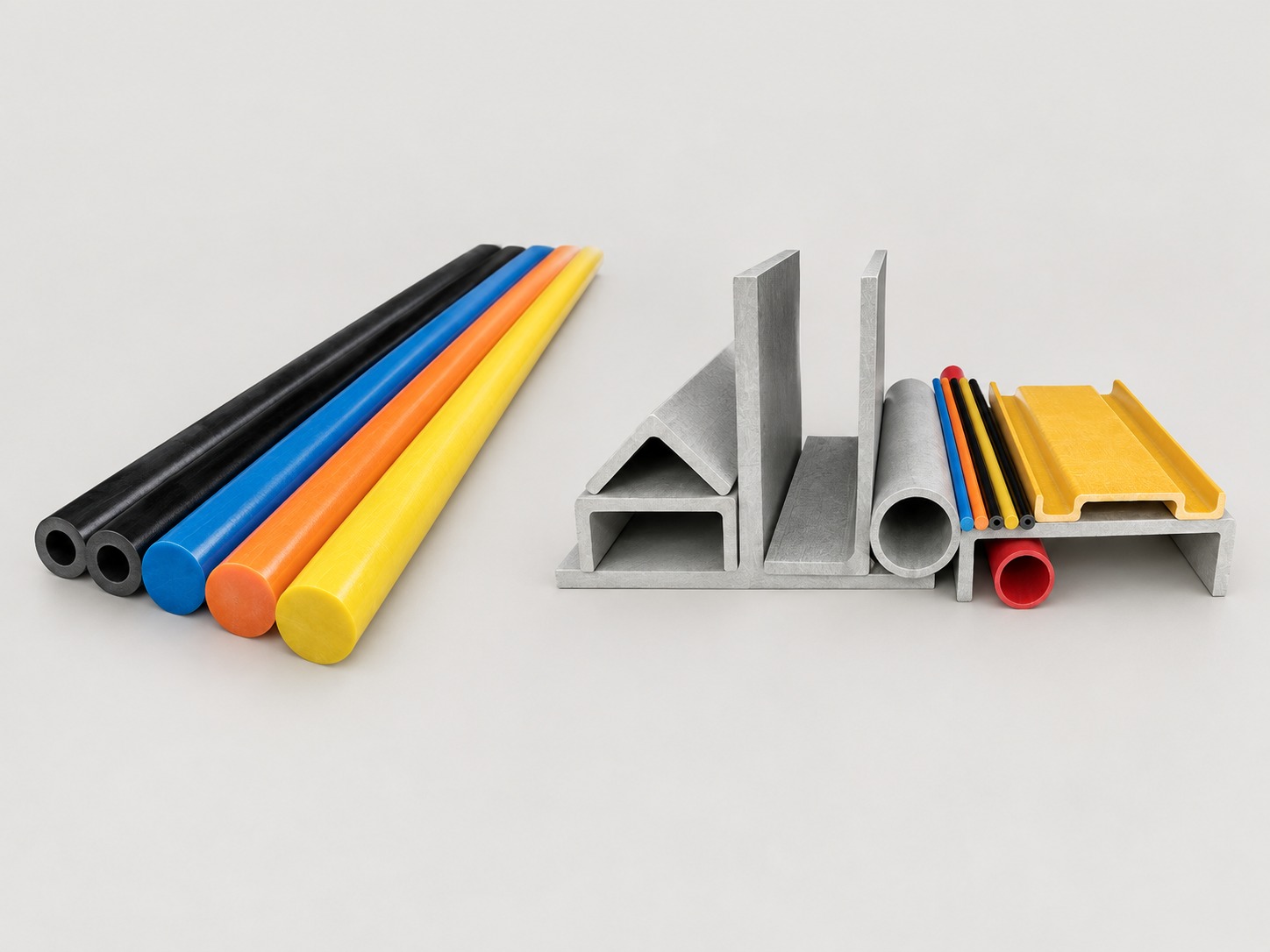 Illustrative selection of composite profiles